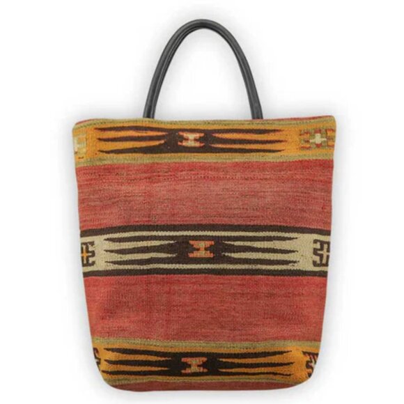 NWT Artemis Design Co. Kilim Tote Bag ~ One of a Kind pattern - Picture 3 of 16
